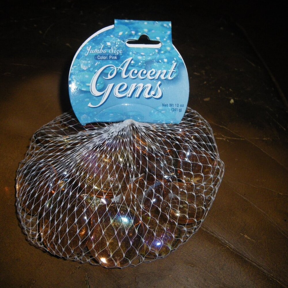 Glass Gems Dome Vase Filler Decorative Beads Marble Pebbles Stones Craft Decor